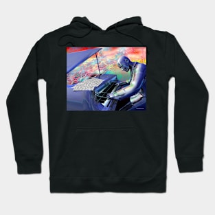 Blue Piano Hoodie